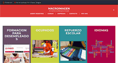 Desktop Screenshot of macroimagen.es