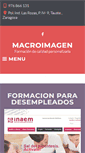 Mobile Screenshot of macroimagen.es